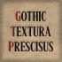 Font Gothic Textura Prescisus